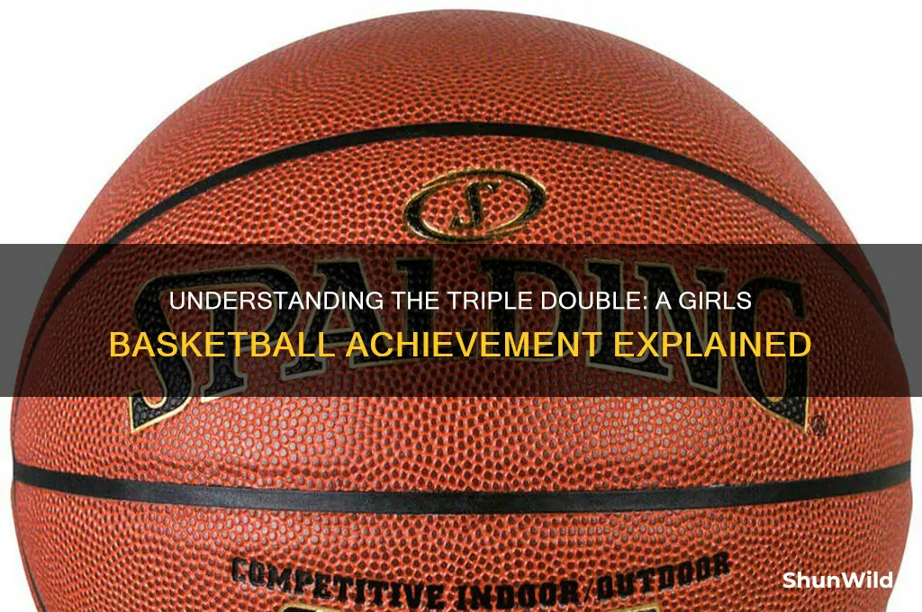 what is a triple double in girls basketball
