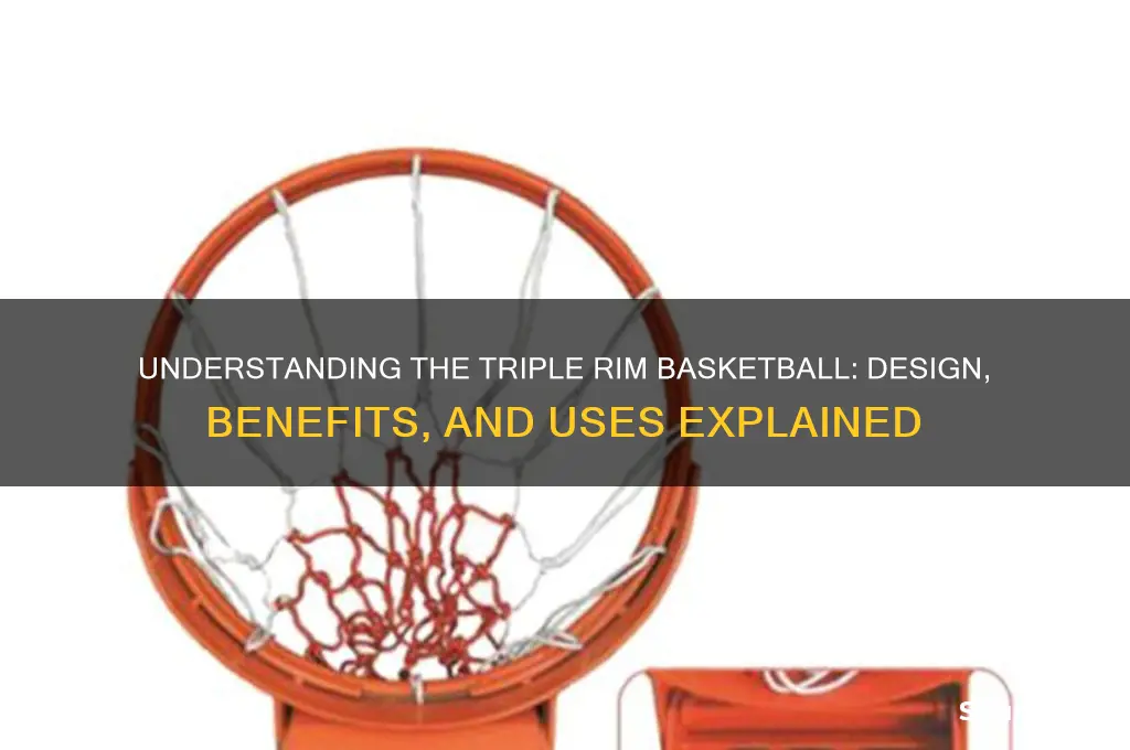 what is a triple rim basketball