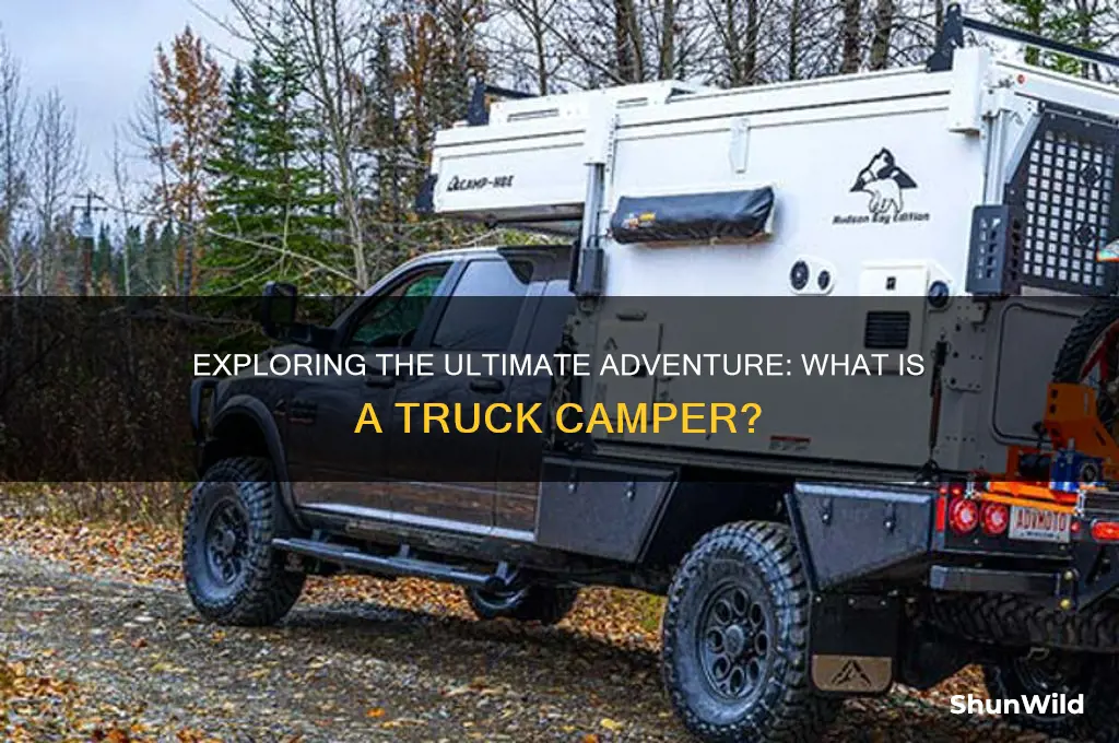 what is a truck camper