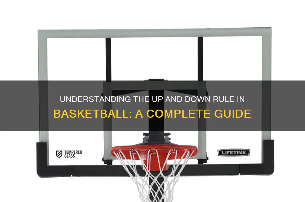 what is a up and down in basketball