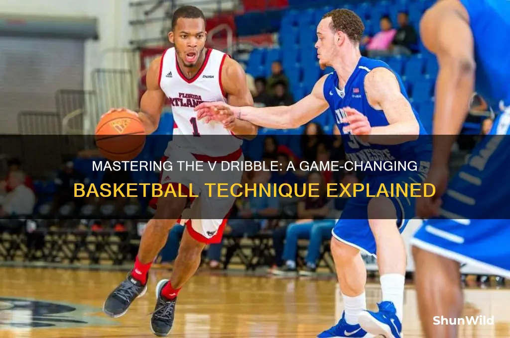 what is a v dribble in basketball