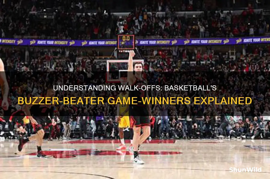 what is a walk-off in basketball