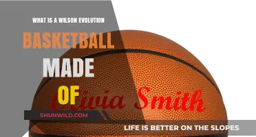 Wilson Evolution Basketball: Materials and Construction Explained