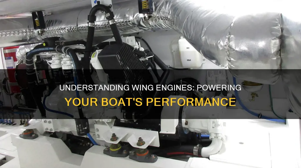 what is a wing engine on a boat