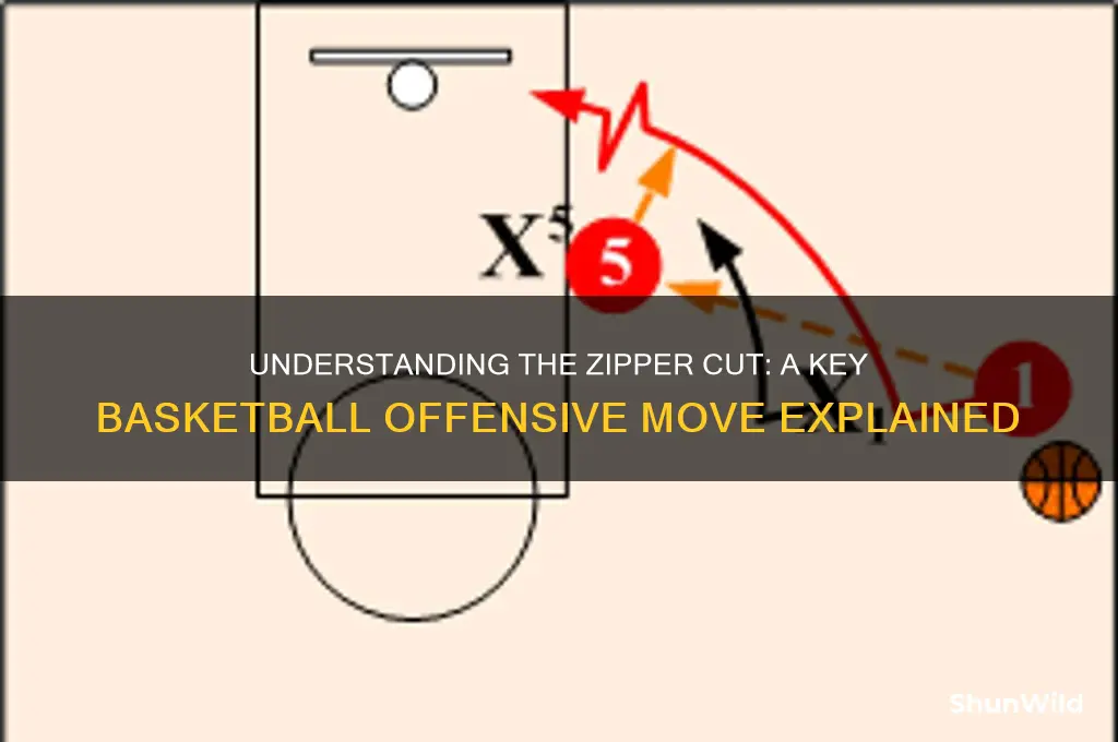 what is a zipper cut in basketball