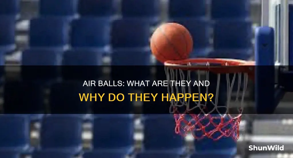 what is an air ball in basketball