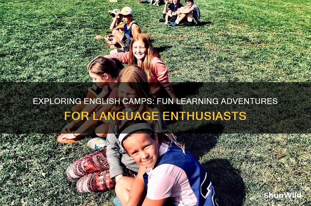 what is an english camp