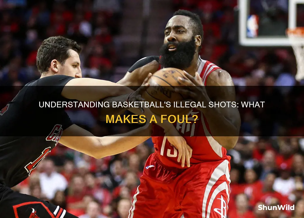 what is an illegal shot in basketball
