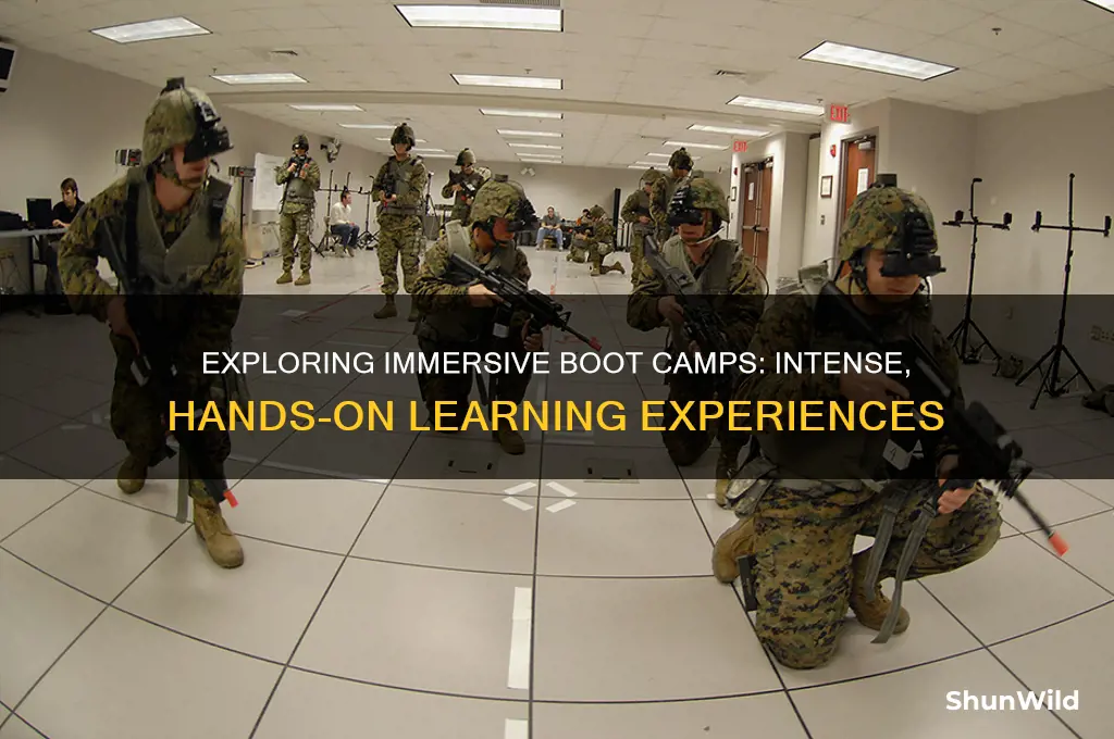 what is an immersive boot camp
