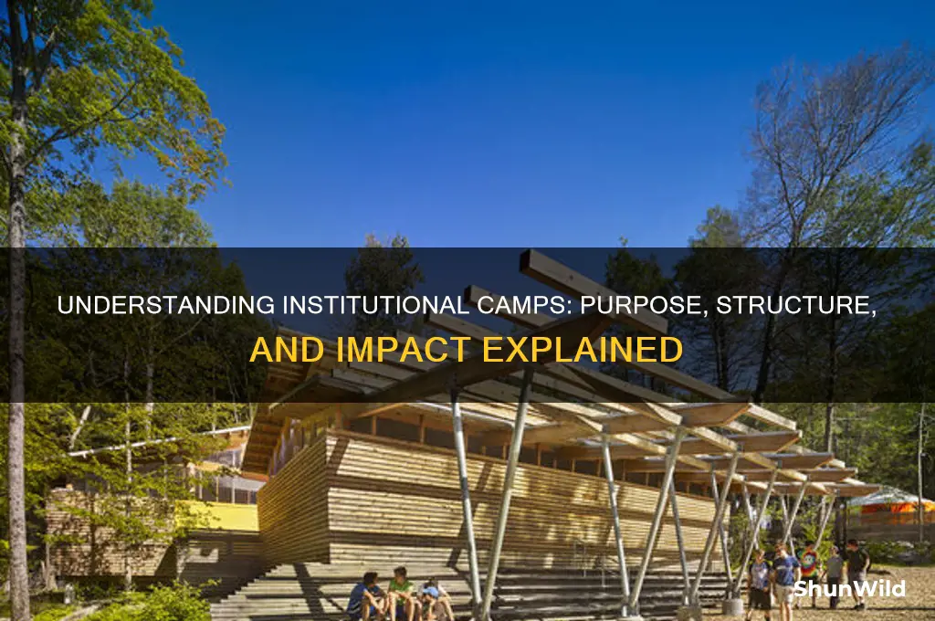 what is an institutional camp