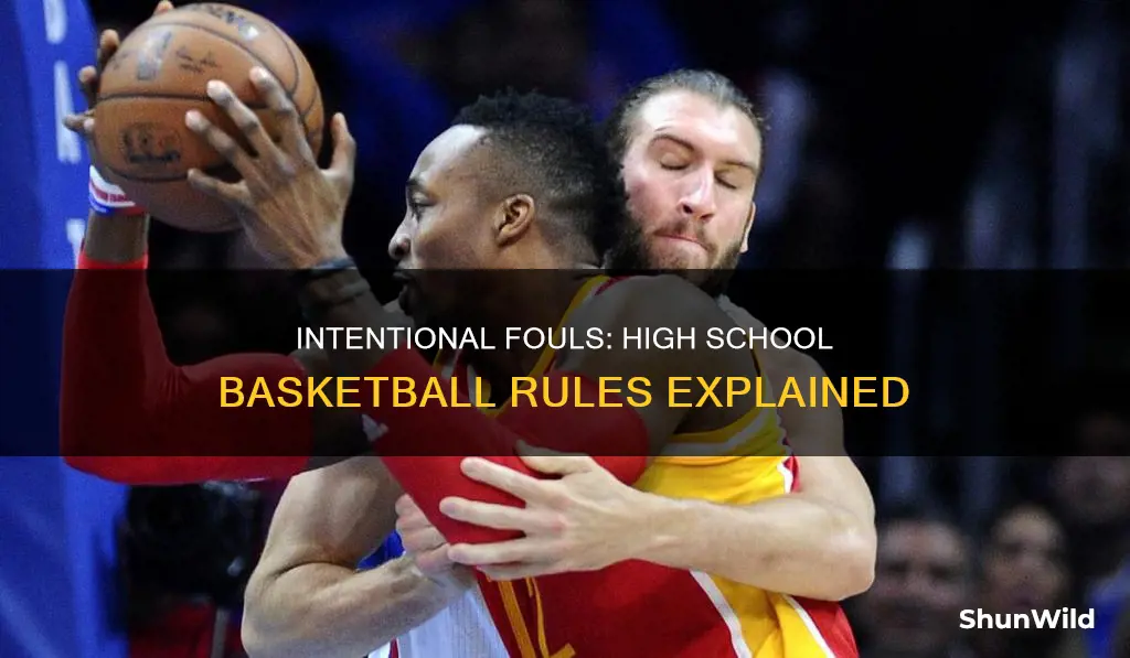 what is an intentional foul in high school basketball