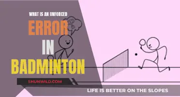 Unforced Errors: Costly Mistakes in Badminton