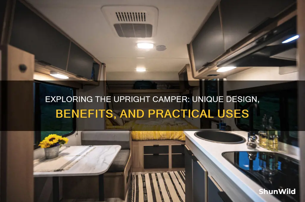 what is an upright camper