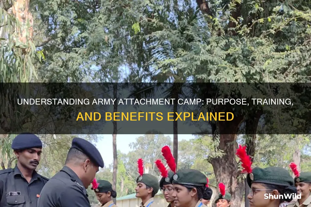 what is army attachment camp