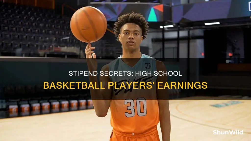 what is average stipend for high school basketball