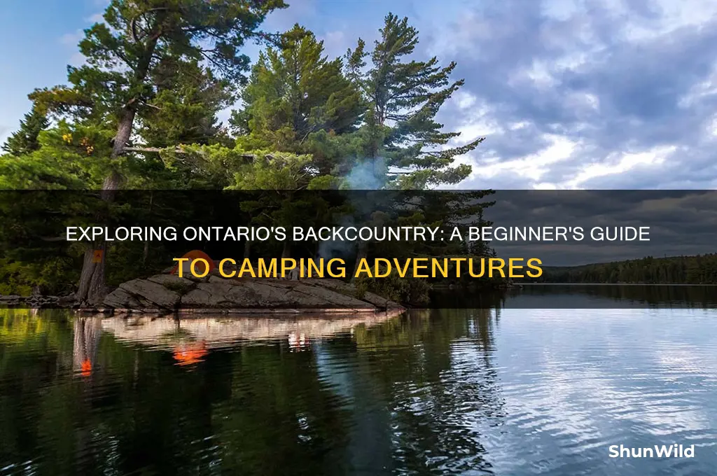 what is backcountry camping ontario