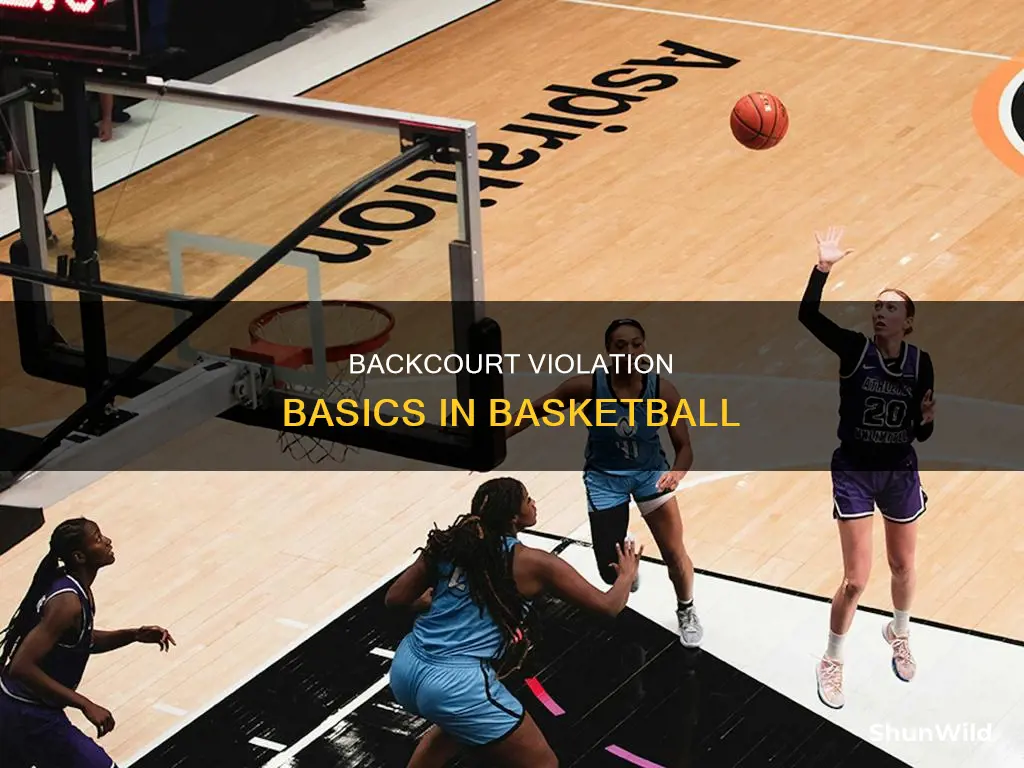 what is backcourt violation in basketball