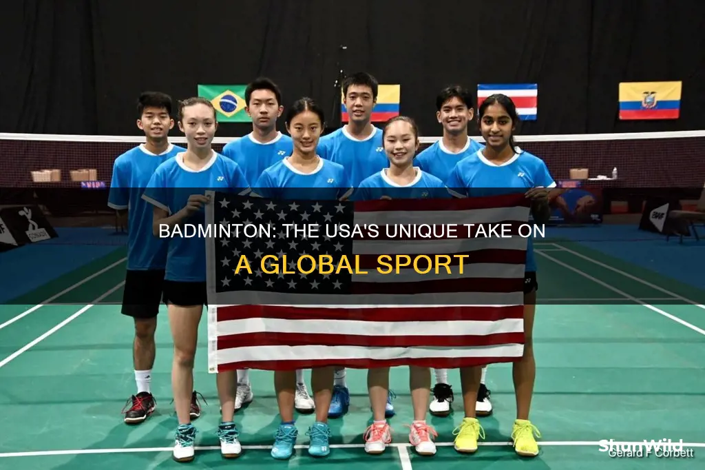 what is badminton called in usa