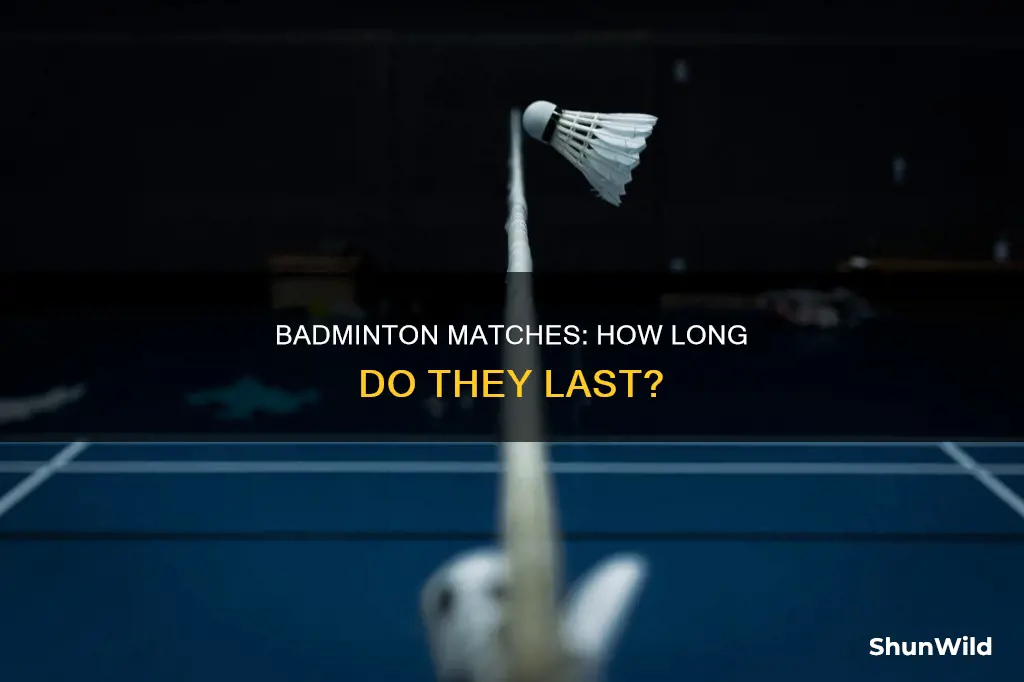 what is badminton played up to