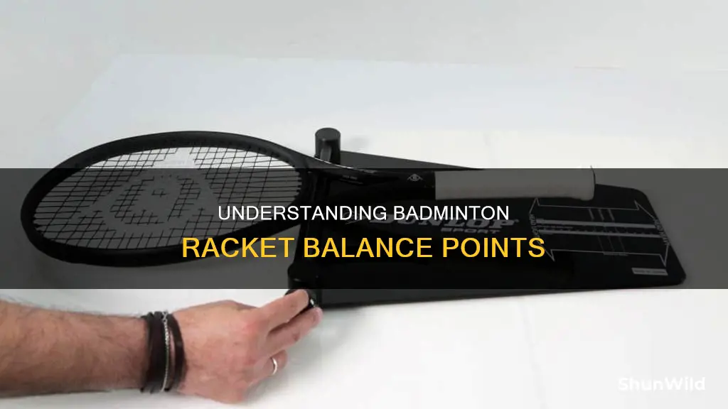 what is badminton racket balance point