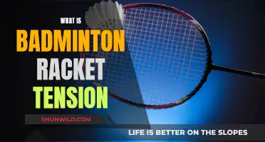 Badminton Racket Tension: Understanding the Sweet Spot
