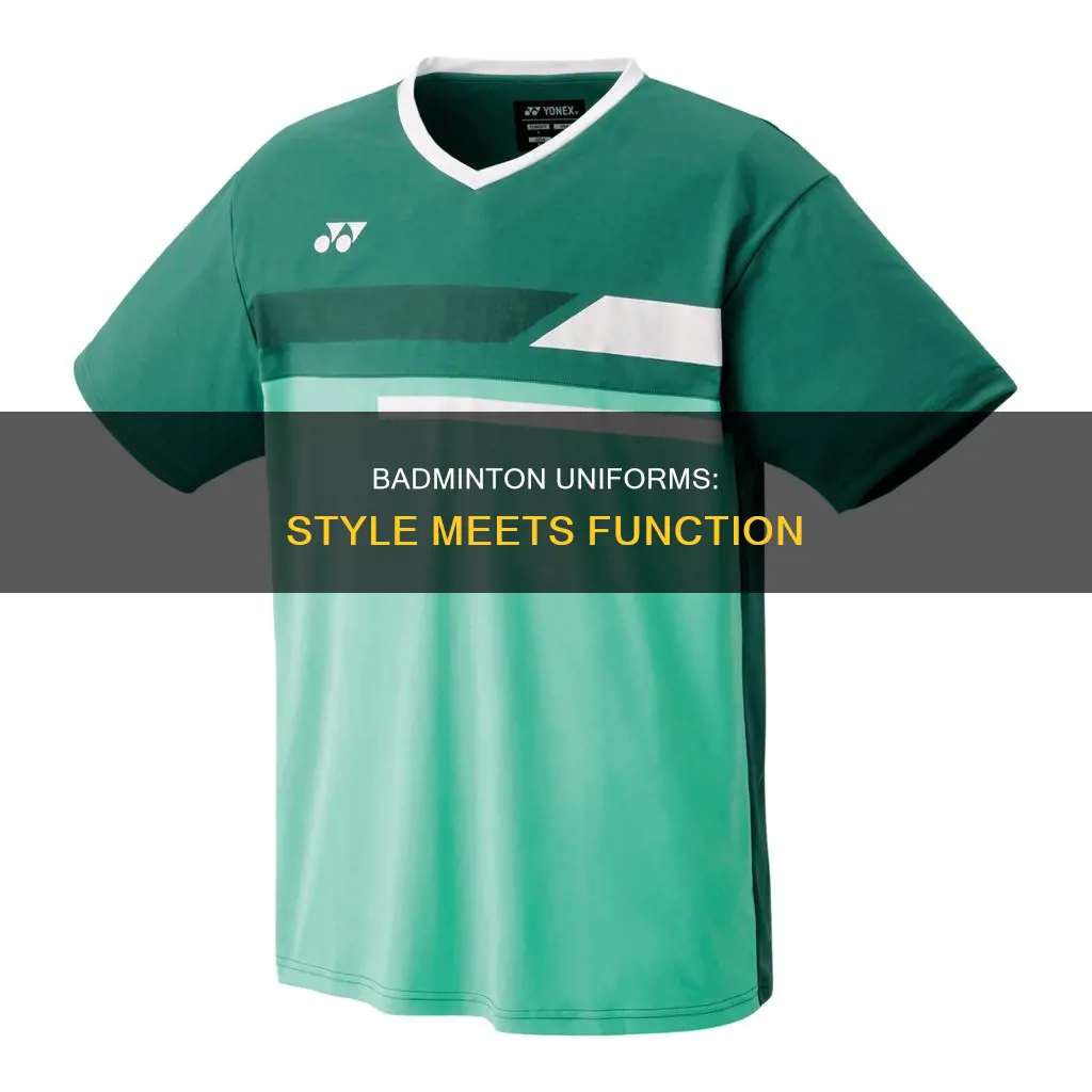 what is badminton uniform