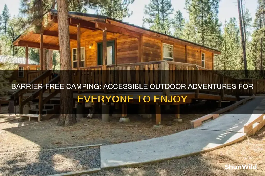 what is barrier free camping