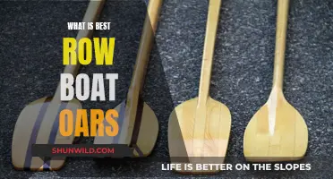 Best Oars for Row Boats: Top Picks and Reviews