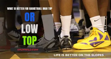High Tops vs Low Tops: Which Shoes are Better for Basketball?