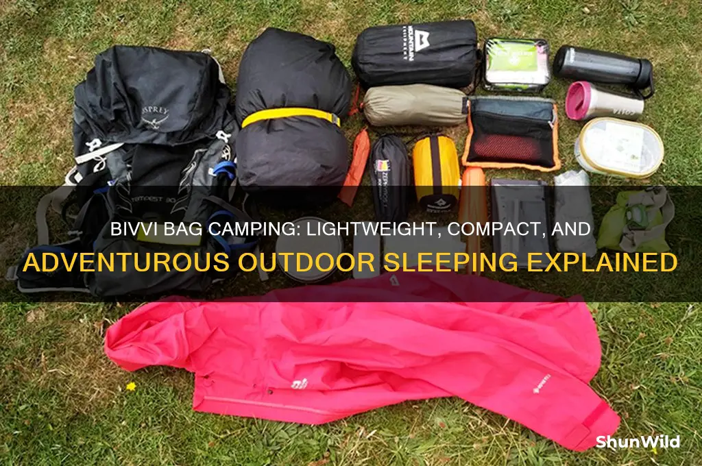 what is bivvi bag camping