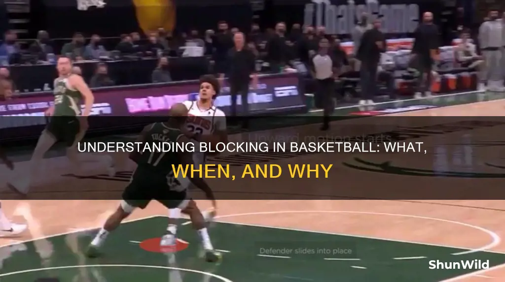 what is blocking in basketball