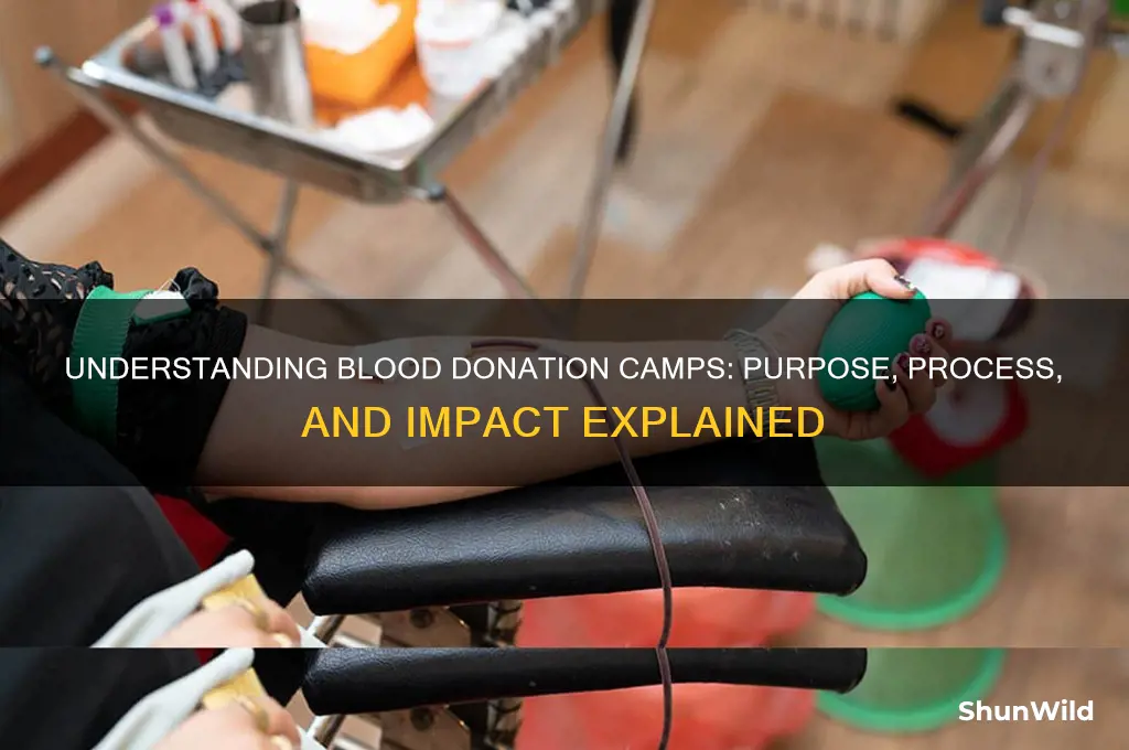 what is blood donation camp