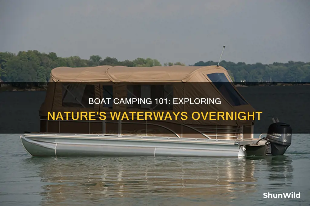 what is boat camping