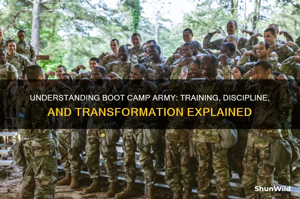 what is boot camp army