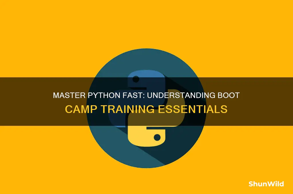 what is boot camp in python