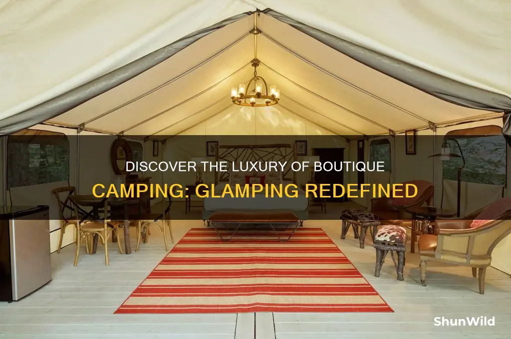 what is boutique camping