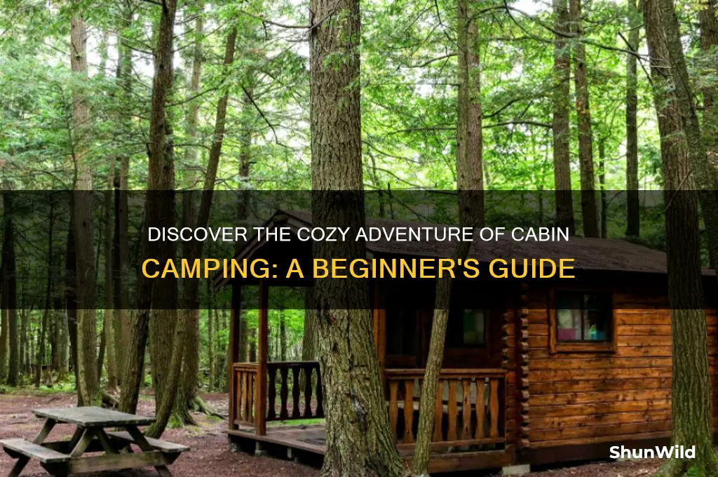 what is cabin camping