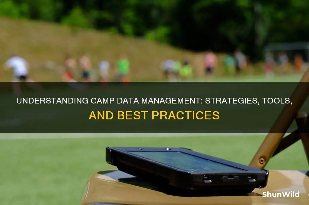 what is camp data management