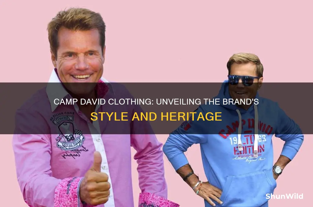 what is camp david clothing