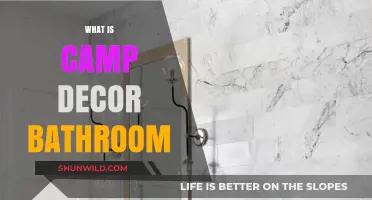 Camp Decor Bathroom: Rustic Charm Meets Modern Style for Relaxation