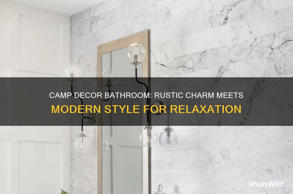 what is camp decor bathroom
