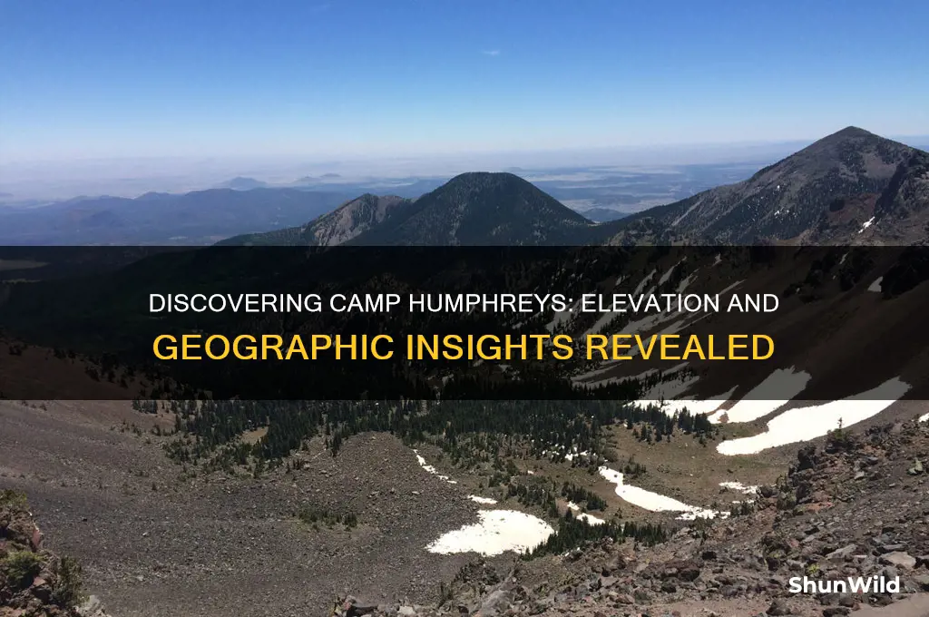 what is camp humphreys elevation