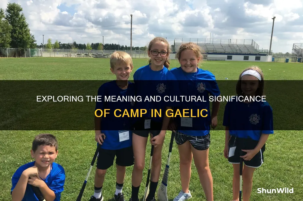 what is camp in gaelic