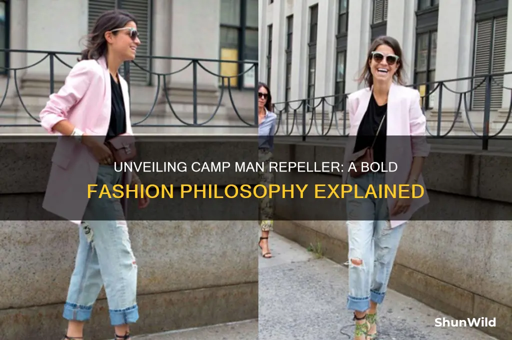 what is camp man repeller