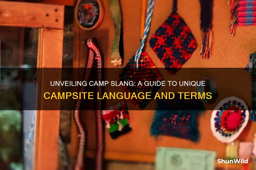 what is camp slang