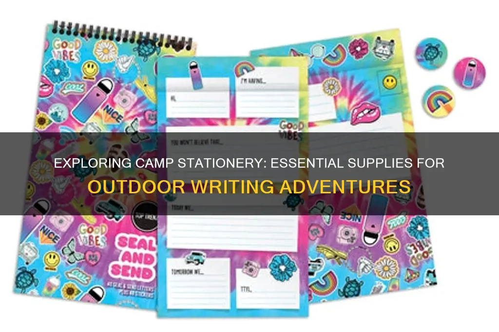 what is camp stationery