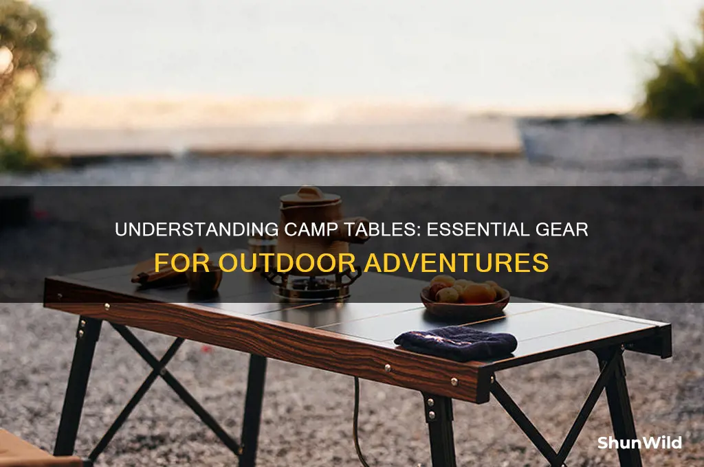 what is camp table