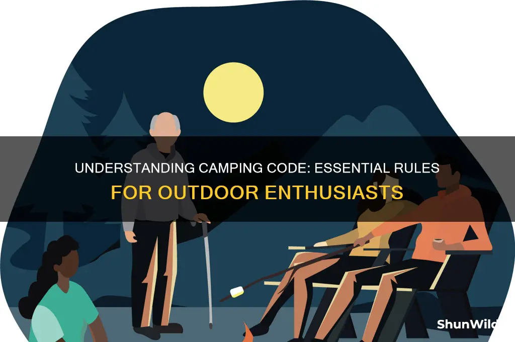 what is camping code for