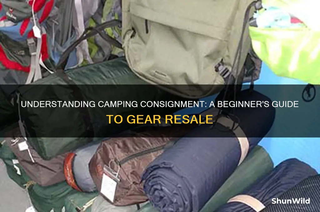 what is camping consignment