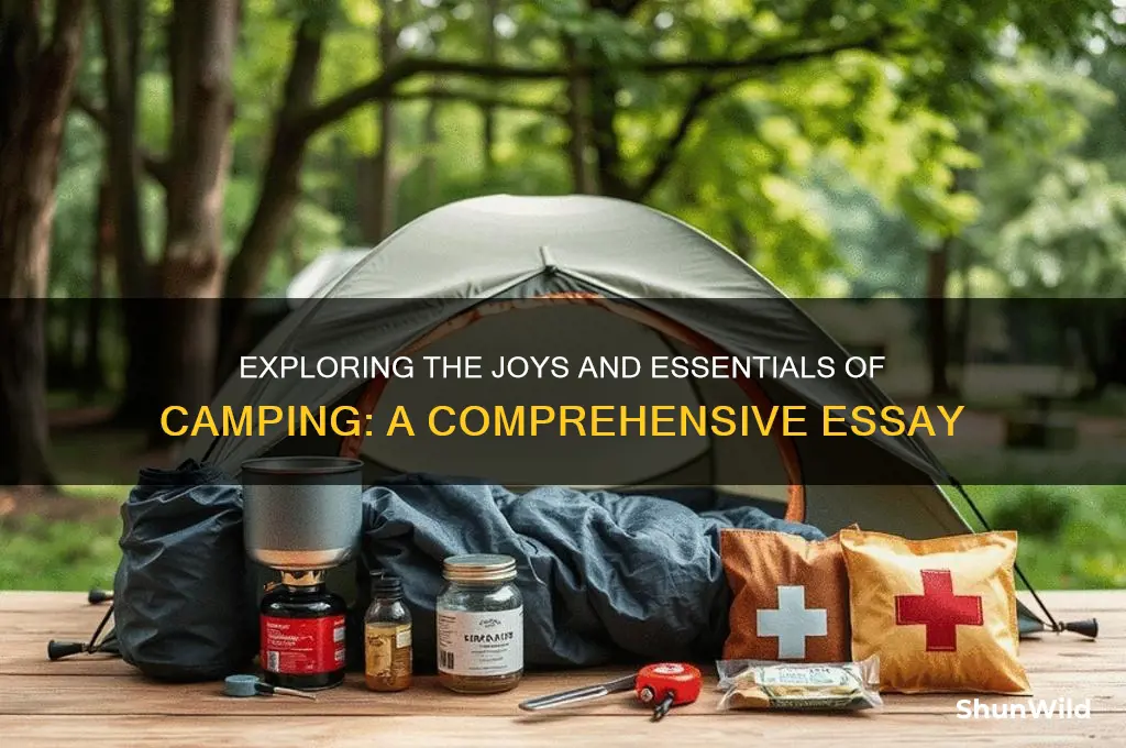 what is camping essay